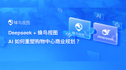Deepseek + 蜂鸟视图：AI 如何重塑购物中心商业规划？
