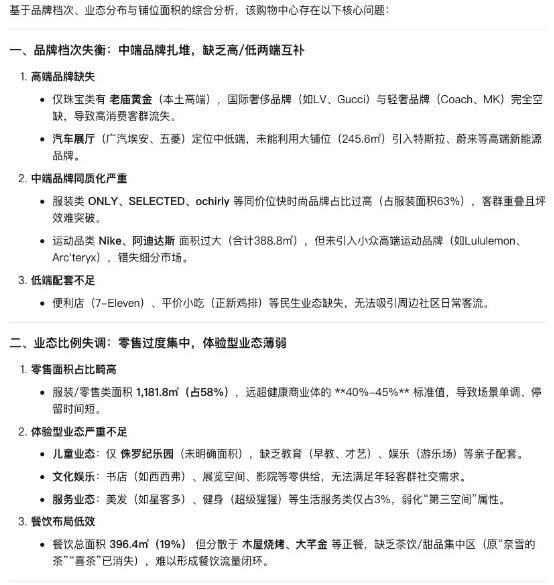 Deepseek + 蜂鸟视图：AI 如何重塑购物中心商业规划？(图11)