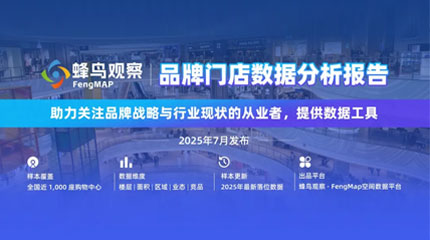 蜂鸟观察 · 品牌门店数据分析报告｜系列首发